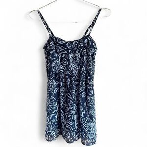 Abercrombie & Fitch Navy Floral Mini Dress